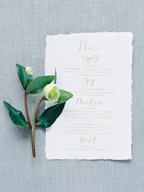 Elegant Beach Inspired Wedding Invites // Thailand