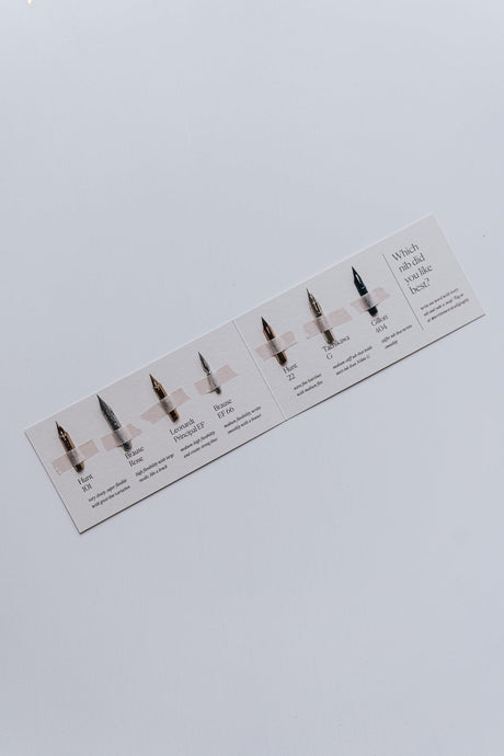 Back in Stock! Pointed Nib Sampler