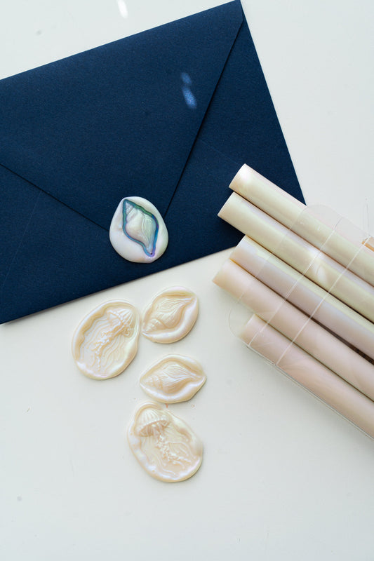 You Otter Sea What’s NEW! 🦦✨Introducing Mother of Pearl Sealing Wax Sticks