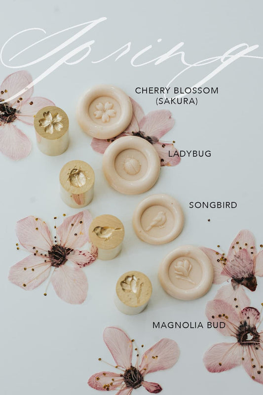 Just Dropped! Spring Wax Seals 🐞🌷🌸🐦