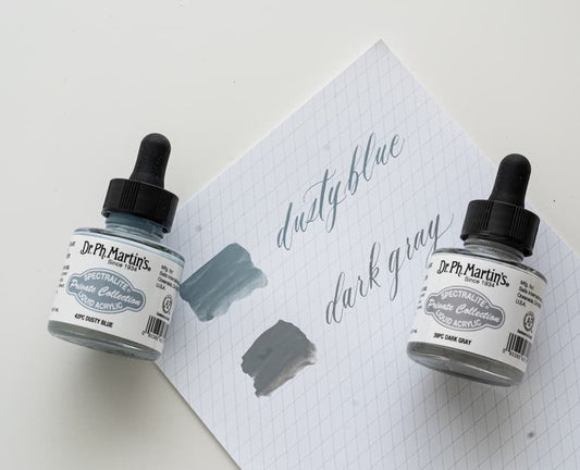 🖋️ New ink restock: Dusty Blue + Dark Gray