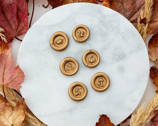 Fall-ing in Love with Autumn Wax Seals 🍂