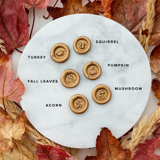 Fall is here 🍂 meet our new wax seals ✨