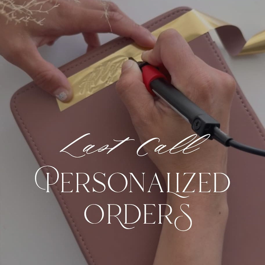 ⏳ Last Call for Personalized Orders (Before Shipping Changes)