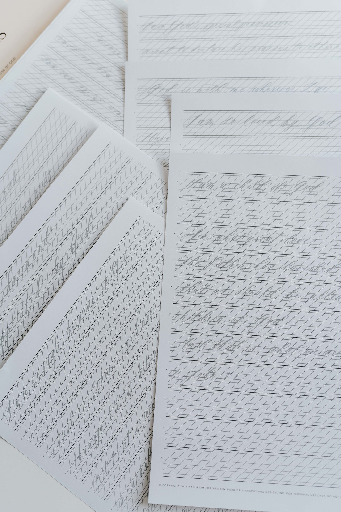 Biblical Affirmations Digital Worksheets