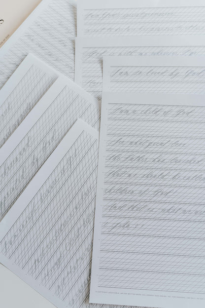 Biblical Affirmations Digital Worksheets