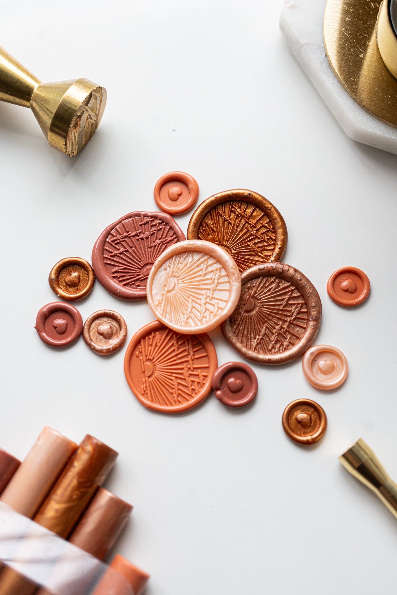 Golden Hour Sealing Wax (Box of 5 Sticks)