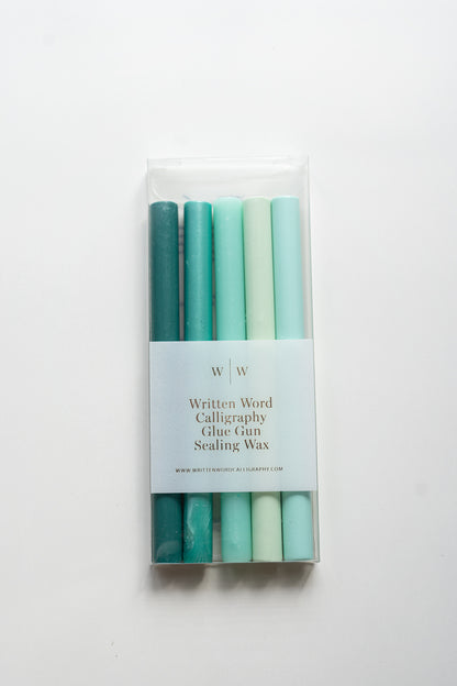 Deep Lagoon Sealing Wax (Box of 5 Sticks)