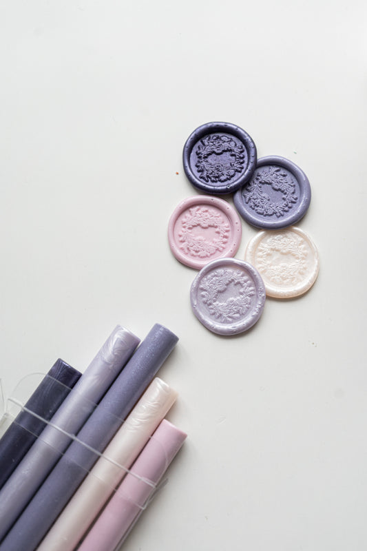 Wisteria Blooms Sealing Wax (Box of 5 Sticks)