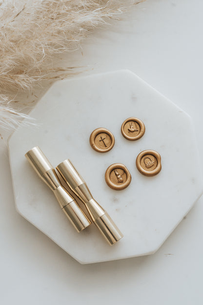 Bunny and Eggs Mini Wax Seal