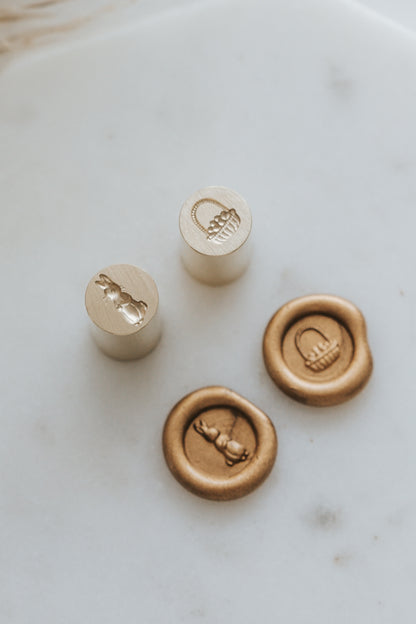 Bunny and Eggs Mini Wax Seal