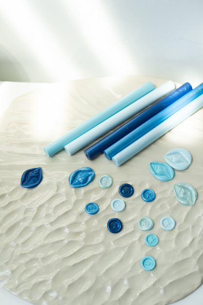Coastal Breeze Sealing Wax (Box of 5 Sticks)