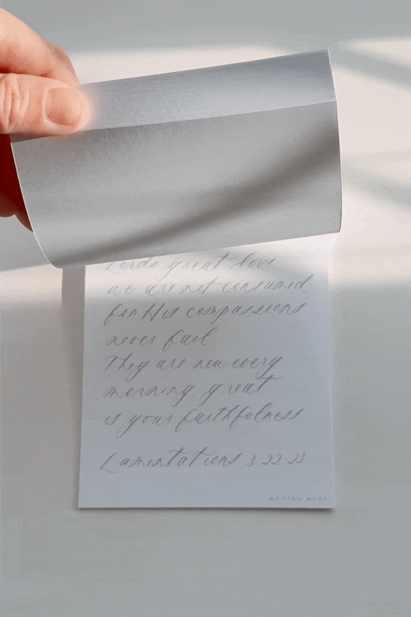 Trace The Word Notepad