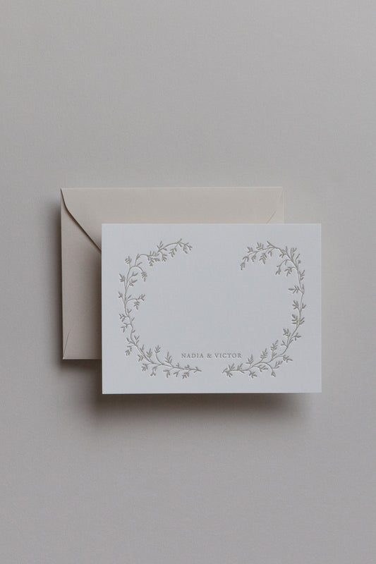 Serein Personalized Stationery