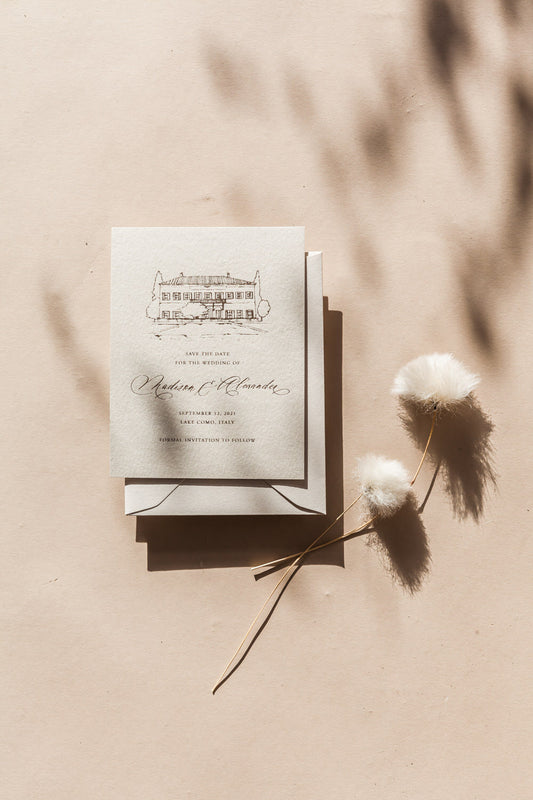 Heirloom Save the Date Suite