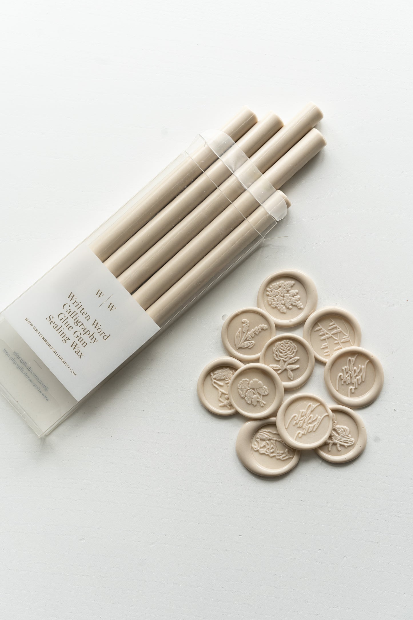 Beige Glue Gun Sealing Wax (Box of 5 Sticks)