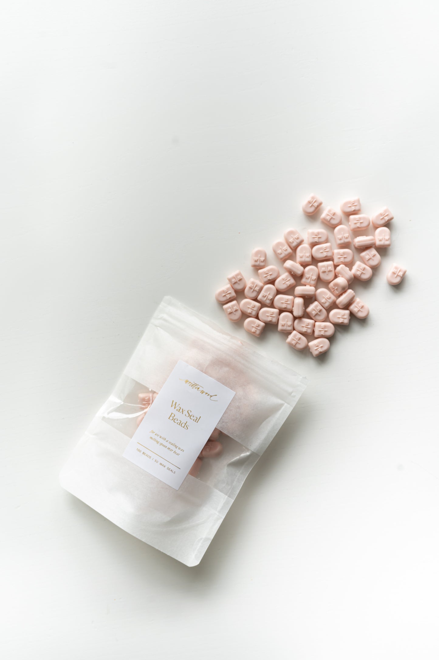 Blush Wax Beads for Wax Seals