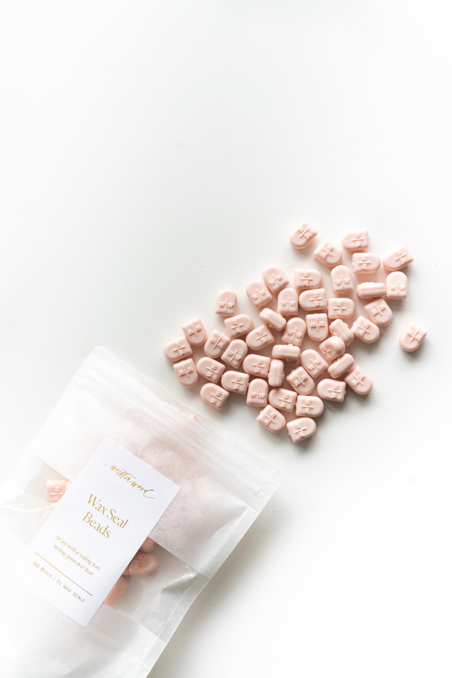Blush Wax Beads for Wax Seals
