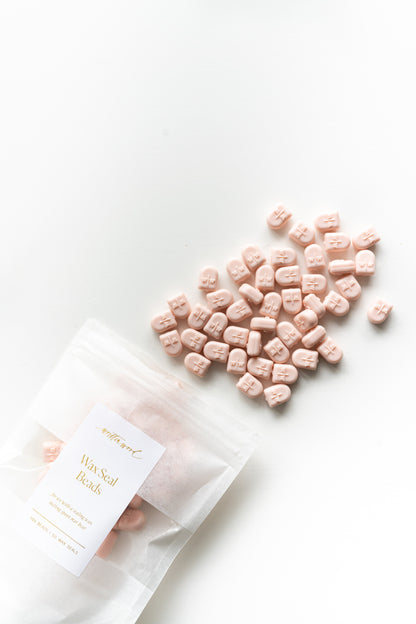Blush Wax Beads for Wax Seals