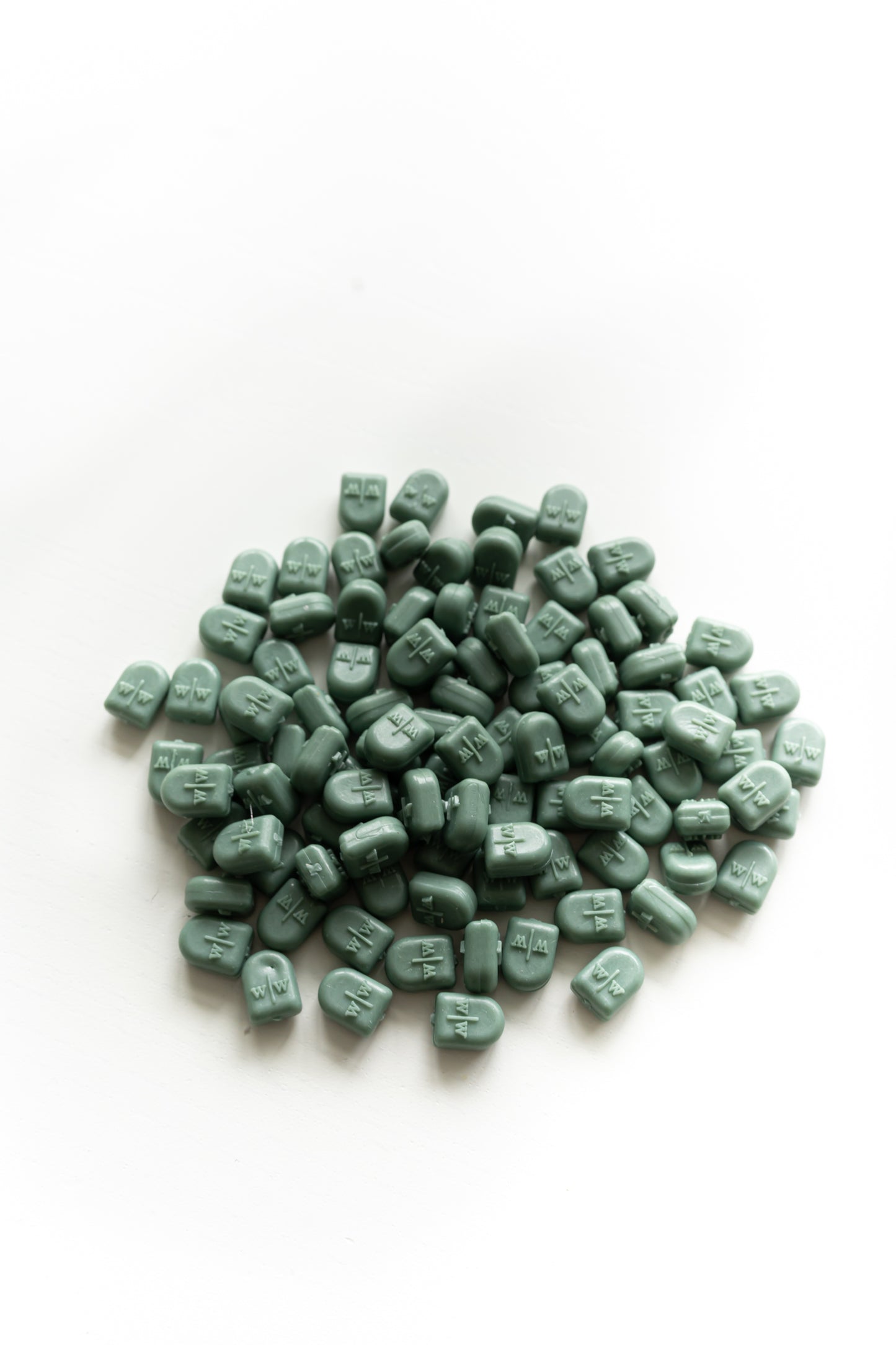 Forest green wax seal beads for melting spoon use in calligraphy and wax sealing