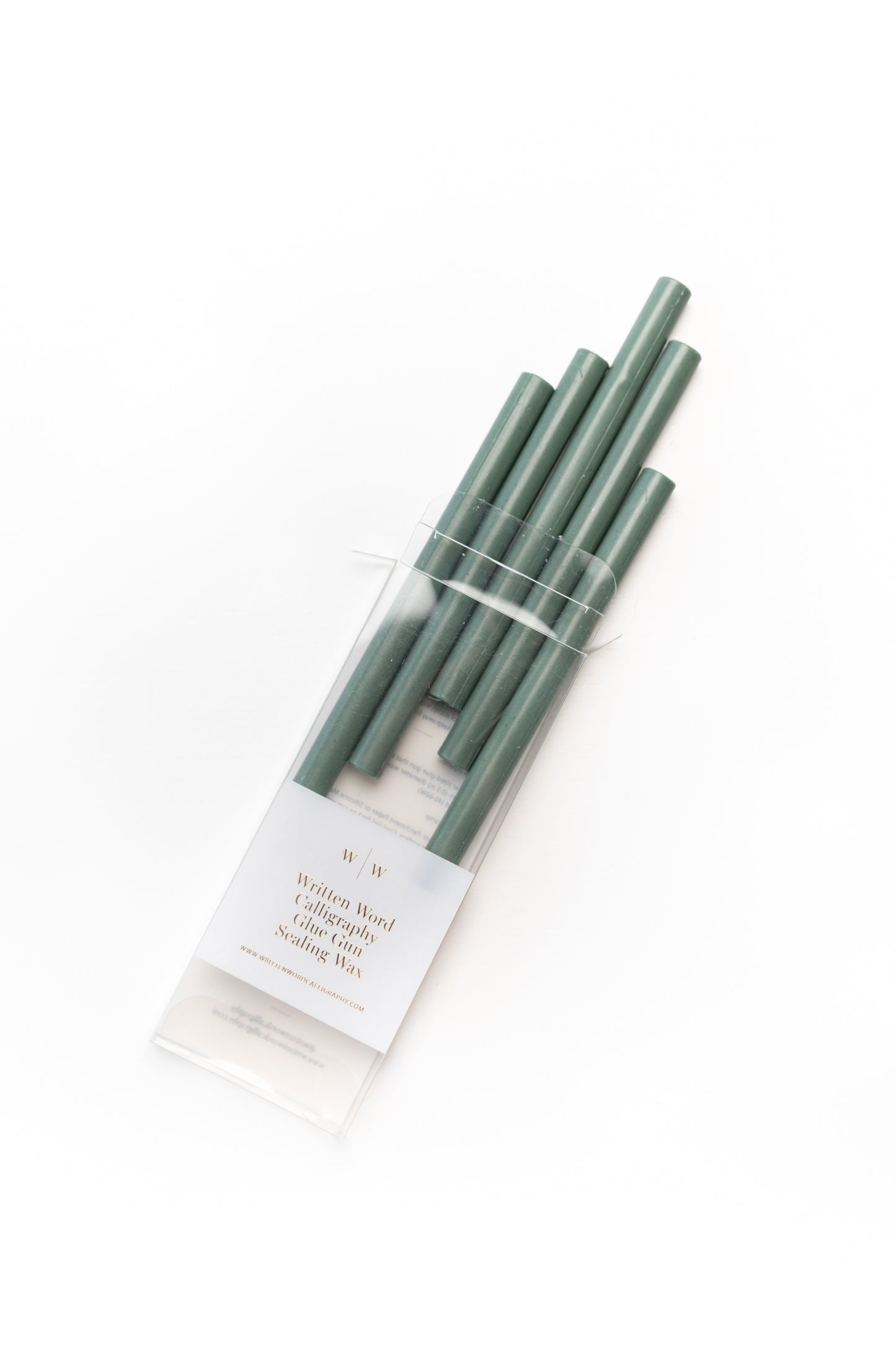 Forest Green Glue Gun Sealing Wax (Box of 5 Sticks)
