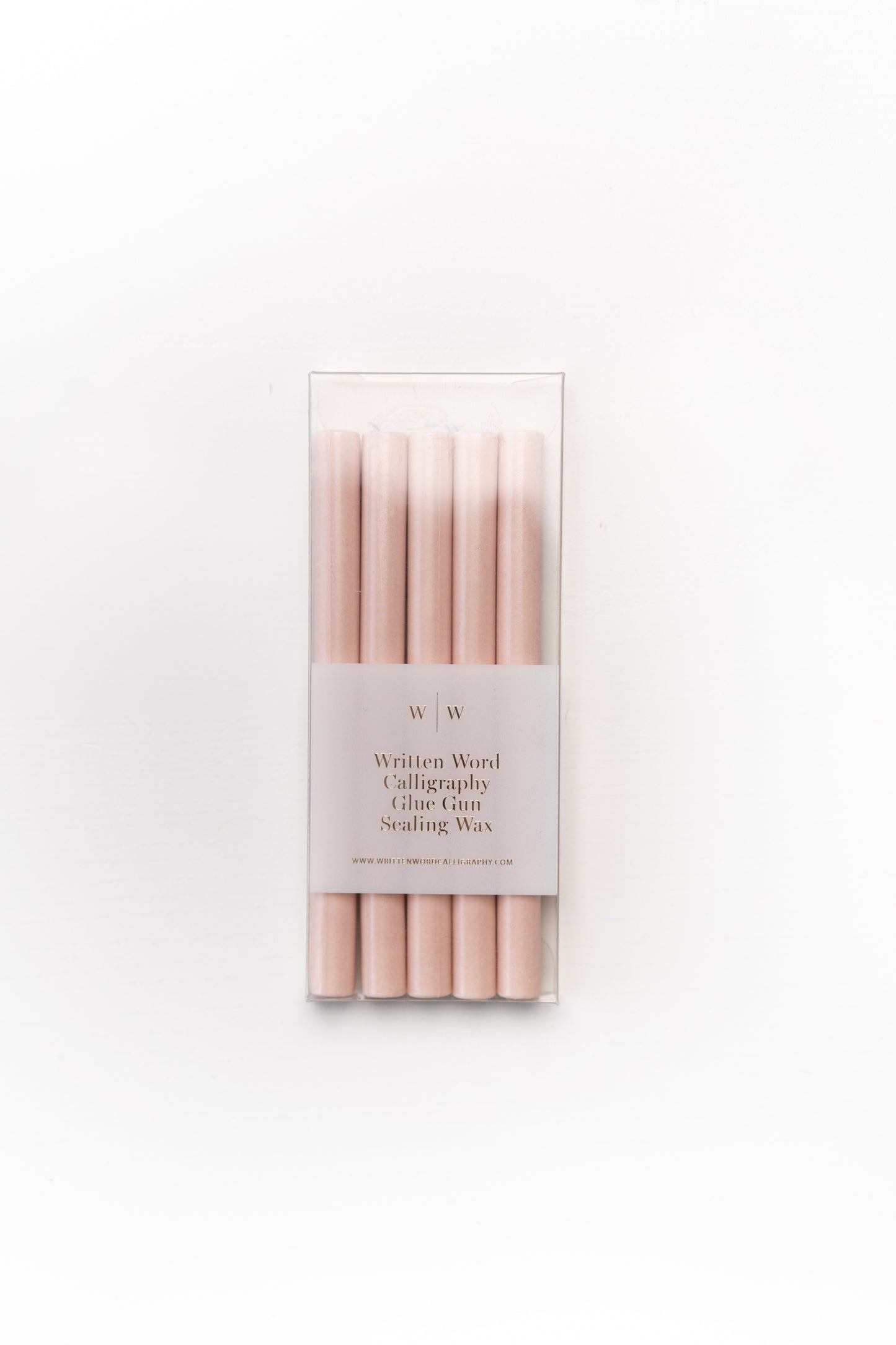 Blush Glue Gun Sealing Wax (Box of 5 Sticks)
