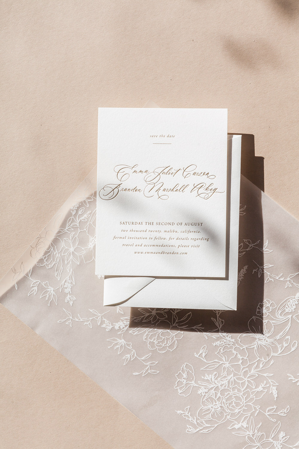 Nuage Save the Date Suite