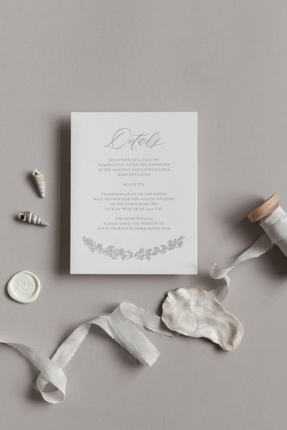 Potpourri Details Card