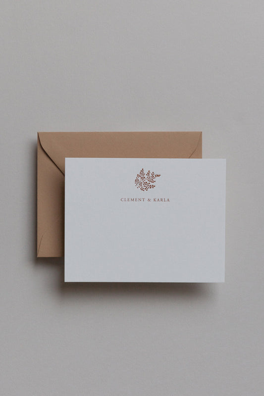 Botanist Personalized Stationery