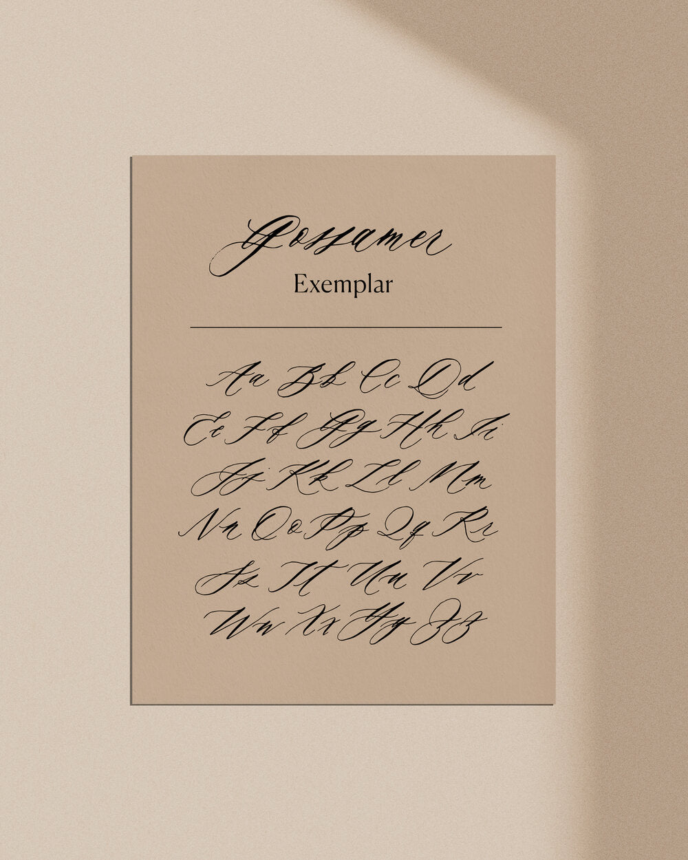 Uppercase Digital Worksheets - Gossamer