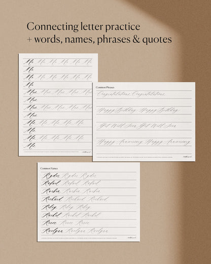 Uppercase Digital Worksheets - Gossamer