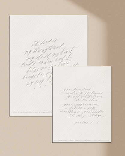 Psalms Collection 2 Digital Worksheets