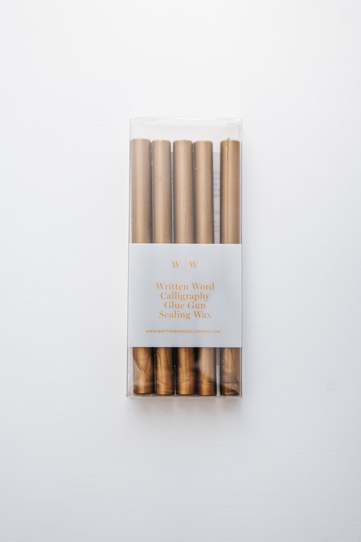 Gold Glue Gun Sealing Wax (Box of 5 Sticks)