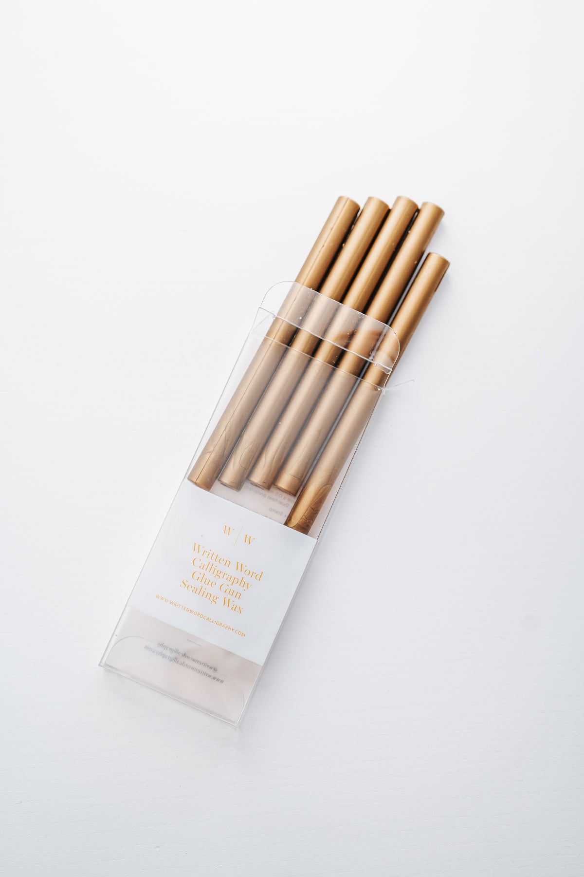 Gold Glue Gun Sealing Wax (Box of 5 Sticks)